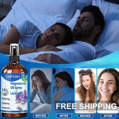 Aceite de Magnesio Spray para Pies Sueño y Relax Muscular con Lavanda 200ml