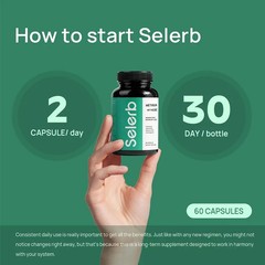 Metaburn Selerb for Daily Nutrient Support – With Chromium, Vitamin B12 & Berber