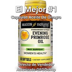 Cápsulas Aceite De Onagra Equilibrio Hormonal Salud Femenina Cabello Piel Mujer