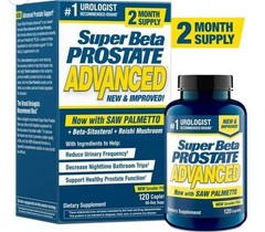 Super Beta PROSTATE ADVANCED 120 caplets, 60 day supply