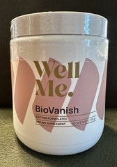 WellMe Biovanish Shake Powder Weight Loss Control 6.9oz 30 Svgs Exp 11/2025 NEW