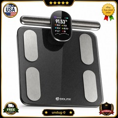 Scale MD Pro Smart Bluetooth Body Fat BMI Digital Weight Scale OLED-New🔥❗