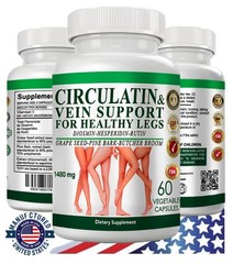 Diosmin 600 mg – Leg Circulation, Heavy Legs, Varicose Veins – 60 Cap