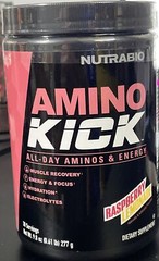 Nutrabio Nutrition Essential Amino Energy Raspberry 30 Servings 9.8oz
