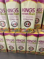 KINGS HERBAL PLUS Supplement Fruits Herbs & Vegetables Juice1000ml (LOT OF 2)
