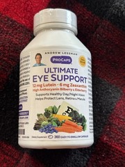 Andrew Lessman Ultimate Eye Support 360 Softgel Capsules Exp 08/30/2027