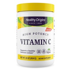 Healthy Origins Vitamin C Powder 1,000 mg (Non-GMO 16 Ounce (Pack of 1)