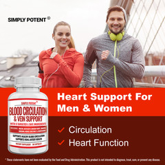 Blood Circulation & Vein Support | Blood Flow, Artery Health, Leg Vein Support
