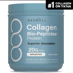 Protein Collagen Bio-Peptides Powder 20oz -Grassfed NeoCell Supplement-Advanced