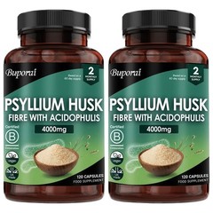Psyllium Husk 4000mg 240pcs,Colon Cleanse, Metabolism, Enhances Cellular Energy