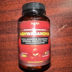 Agobi Ashwagandha 180 CAPSULES EXP 12/2027
