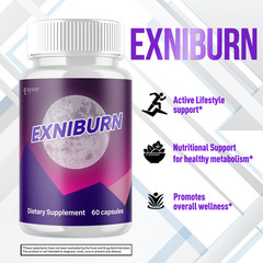(2 Pack) Exniburn Advanced Energy & Fitness Max Supplement Exni Burn 120 Capsule