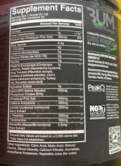 RAW NUTRITION X CBUM THUPER THAVAGE PRE-WORKOUT Citrus Grapefruit 20 Servings