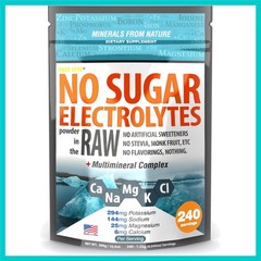Unflavored Electrolytes Powder – 10.5oz, Zero Calories, Perfect for Any Drink