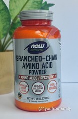 Now Foods Sports Branched Chain Amino Acid Powder 12 oz 340 g NEW – Dent – 2030