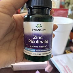 Swanson Health Products Zinc PicolinatPreferred Form 22mg Capsules – 60 Count