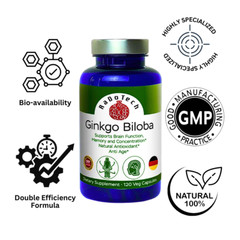 Ginkgo Biloba Brain Support – Natural Supplements for Memory, Focus, and Mental