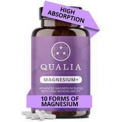 Qualia Magnesium+ | Doctor-Formulated. Premium 56 Count (Pack of 1), Purple