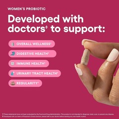 Physician’s Choice Women’s Probiotic with 50 Billion CFU Natural Prebiotic Blend