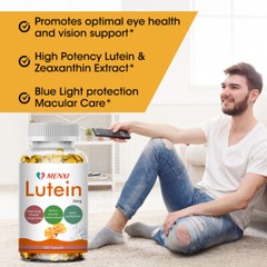 Eye Vitamins with Lutein and Zeaxanthin 3600mg – Premium Eye Protection Formula
