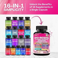 New Zoyava Myo-Inositol & Corti-Soothe Set Expiration 12/2027 & 01/2028