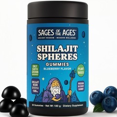 Shilajit Gummies – 1500 mg Himalayan Shilajit for Men Energy & Stamina