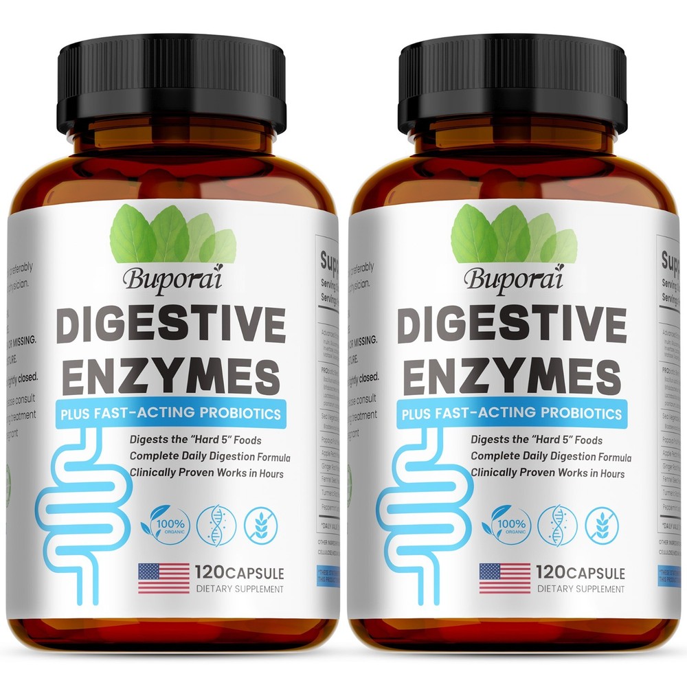 Digestive Enzymes 240pcs – Intestinal Digestion and Metabolism, Balance Flora