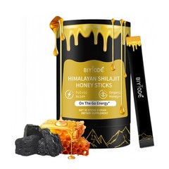 BIYODE Pure Sticks Shilajit Honey Himalayan for Energy Enhance & immune Support