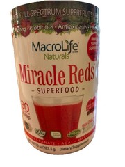 MacroLife Naturals – MIRACLE REDS Superfood Exp 2/27 (1a)
