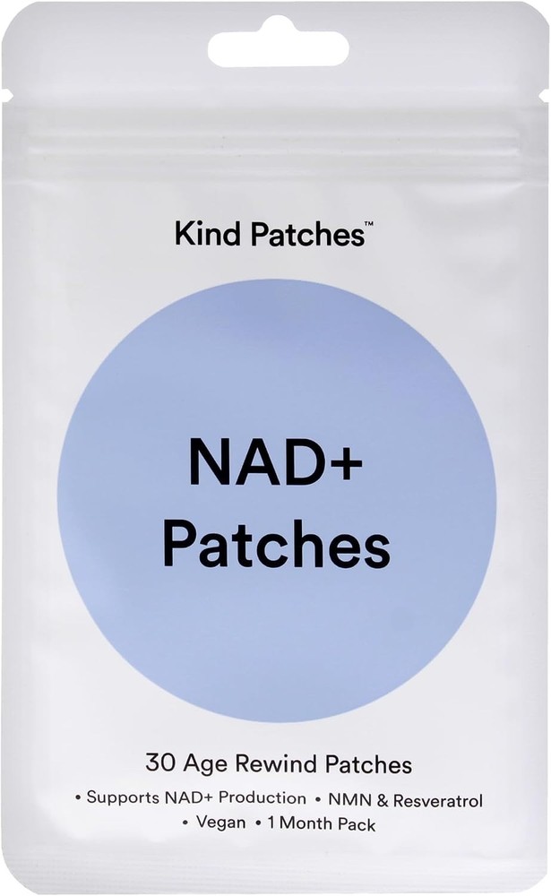 6 Pack Kind Patches NAD+ Anti Aging Cellular Renewal Patch NMN Vegan 180 Patches