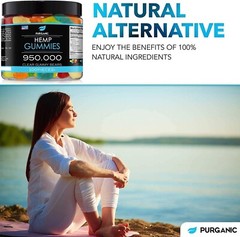 Natural Gummies for Stress Relief – Great for Pain, Insomnia & Anxiety – 100ct