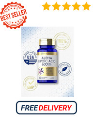 Acido Alfa Lipoico 600 Mg 90 Capsulas Pastillas Alta Calidad Puro Sin Gluten OMG