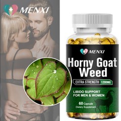 Horny Goat Weed Extract with Maca, Saw Palmetto Ginseng Arginine-3 Bottles