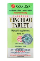 Yinchiao Herbal Tablets – Superior Quality (120 Tablet Bottle) by Solstice