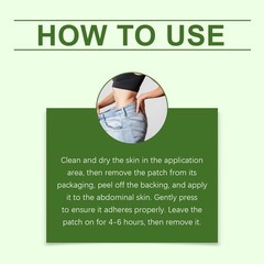 10-in-1 Moringa Berberine Weight Loss Patch Nano Microneedle Slimming 7pcs
