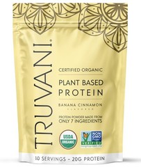 Organic Plant Based Protein Powder | Banana Cinnamon | 10 Servings