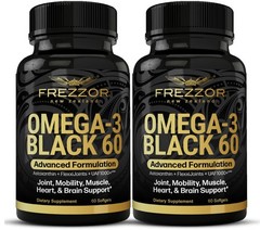 Frezzor Omega 3 Black For Joint Care Comfort – Zealand Green Lipped Mussel Oil