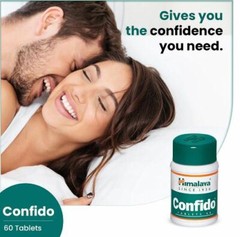 10 Bottles Set of Himalaya Healthcare Supplement Confido Tablets For Men Desire