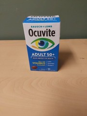 Bausch & Lomb Ocuvite Adult 50+ Eye Vitamin & Mineral Minigels, 90 Ct Exp 2028