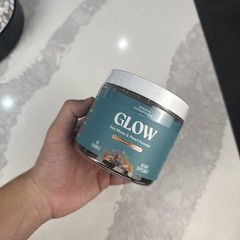 Akasha Superfoods Glow Sea Moss Pearl Powder 60 Gummies Strawberry Lemonade Veg…