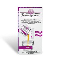 LivOn Laboratories Lypo-Spheric Glutathione – 30 Packets – 450 mg Glutathione…