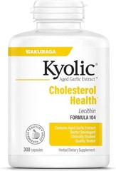 Kyolic Aged Garlic Extract Lecithin Cholesterol Formula 104 Capsule 300 Count