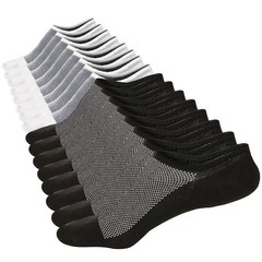 Mottee&Zconia No Show Socks for Unisex Mens Womens Low Cut No See Liner Invis…