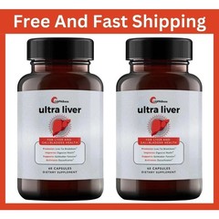 2Pack UpWellness Ultra Liver Support Supplement,Liver Detox & Gallbladder Health