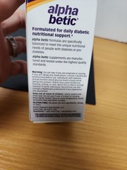 alpha betic Multivitamin Plus Extended Energy