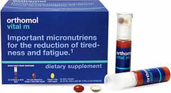 Orthomol Vital M Men’s Multivitamin Energy/Immune 30 Packs 20ml + 60 Caps.