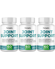 Joint Support – Promotes Healthy Cartilage, Eases Joint Discomfort- 3 Bottles