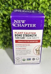 New Chapter Bone Strength Take Care Slim Tablets – 120 Count 4/26-8/26🔥