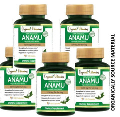 5 X 120 = 600 capsules ANAMU 1250 mg CIRCULATORY SYSTEM LOW SUGAR CONTROL