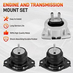 Engine Motor Mount & Transmission Mount Compatible with Jeep Grand Cherokee